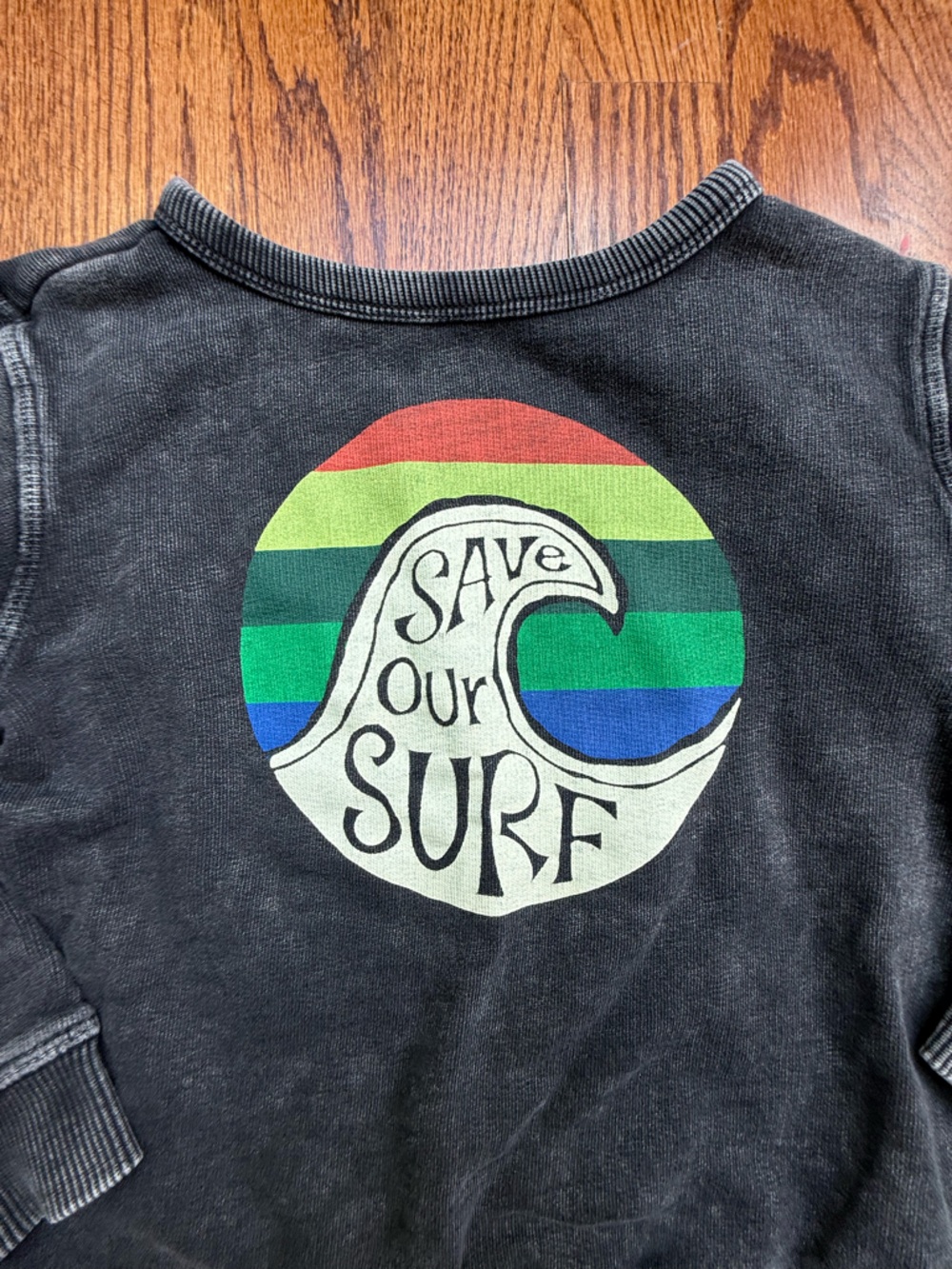 Gymboree Save Our Surf Sweatshirt 3T - Picture 2 of 5